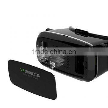 100% Original VR SHINECON Virtual Reality 3D Glasses Helmet VR BOX Movie for Samsung 4.7~6 Inch Smartphone+Wireless Gamepad 1.0 photo-3