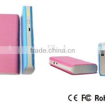 waterproof portable 15000mah power bank of android tablet charger