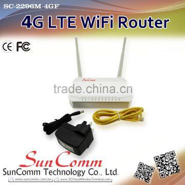 SC-2296M-4GF portable lte router 4g band with fast data rates supports PPPoE, Dynamic IP, Static IP Cable Internet Access