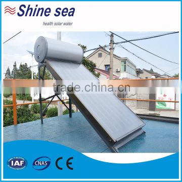 High quality 300 liter flat panel solar water heater