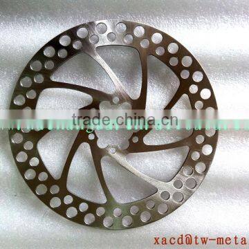 titanium bike disc brake with handing brush finished bicycle disk brake