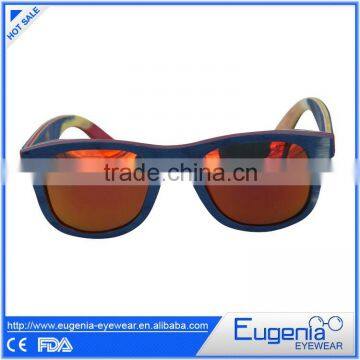 Lovely customized bamboo sunglasses