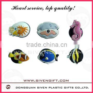 eco-friendly cute mini pvc shoe decoration