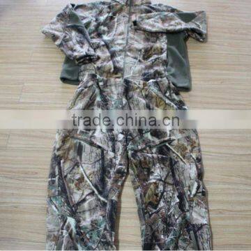 man's camouflage military protective hunting jacket