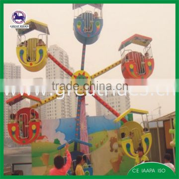 Kids Amusement Park musical mini ferris wheel ride for sale