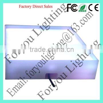 DMX/WIFI/SD Remote Control 30*30cm Resin IP67 Waterproof Outdoor Stage Interactive LED Dance Floor