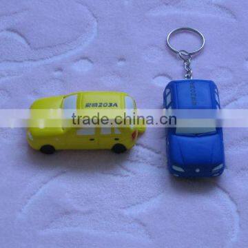 2014 Promotion PU Stress Toy-Car Keychain Shape photo-5