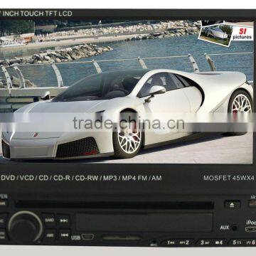 7" HD TFT One Din Car Radio with Touch screen