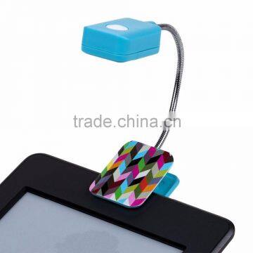 Mini LED Flexible Bright clip-on Reading Light Clip Book Light for Kindle Nook led flexible arm light