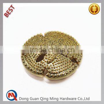 Designer Gold Round Button For Garment