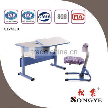 Adjustable Student Desk&Chair,Single Student Desk and Chair,School Furniture