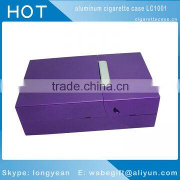 Aluminum Metal Cigarette Cigar Box Holder Tobacco Storage Case photo-5