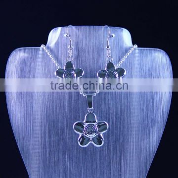 flower shape jewelry sets flowers