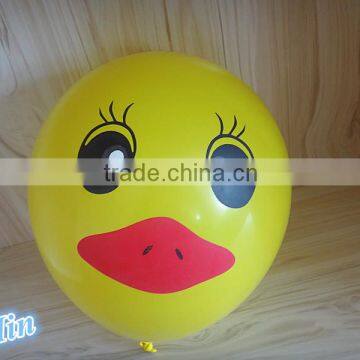 wholesale custom 100% natural printed latex balloon