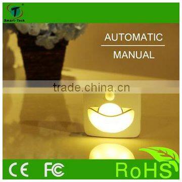 2016 automatical sensorable led night with battery powered