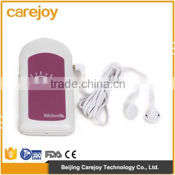 High sensitive Safe and easy cheap portable fetal doppler for home use