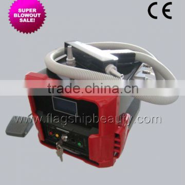 Facial Veins Treatment Mini Q Switch Nd Yag Q Switched Laser Machine Laser Tattoo Removal Machine Q Switch Laser Tattoo Removal