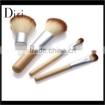 Synthetic hair flat brush custom cosmetic brush