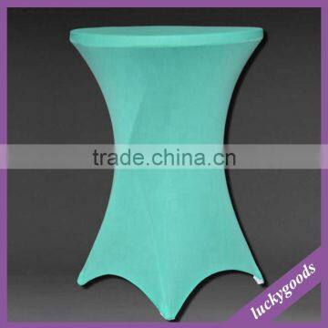 LZB016 Fashionable Solid Color Blue Cocktail Table Cover for Sale photo-6