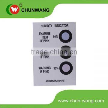 Alibaba Best Sale Wholesale Price Indicator Card Humidity Label