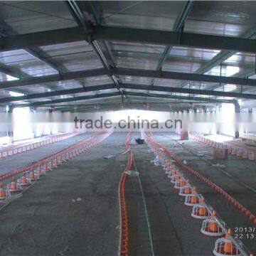 Chinese steel structure building prefab chicken house poultry farm