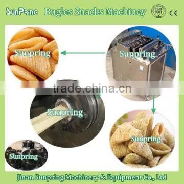 Wheat Flour Fried Bugles Chips Making Machine