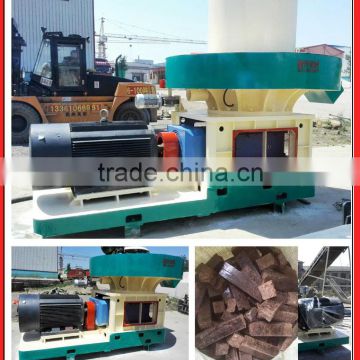 Sawdust briquetteing press, sawdust briquette making machine