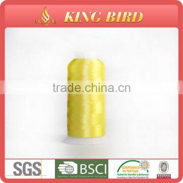 2017 100% polyester gold embroidery thread for machine