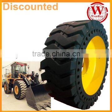 made in china solid rubber wheel loader tires 29.5-25 with high anti-puncture performance