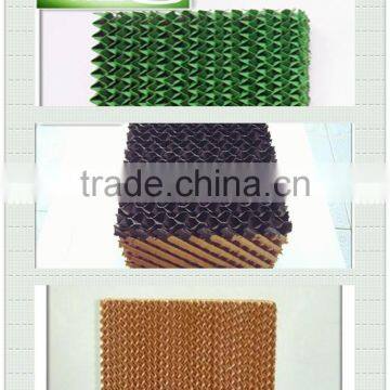 Industrial kraft paper air- humidified wet curtain cooling system
