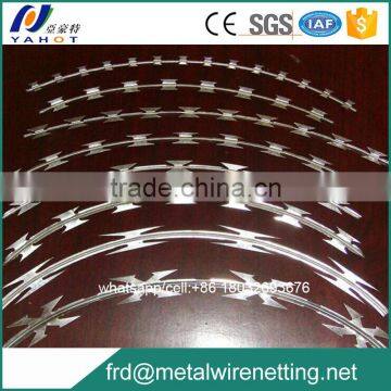 280m length razor barbed wire machine(factory price)