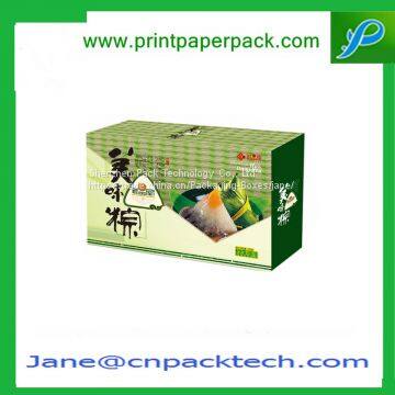 Custom Printing Rice Dumpling Packaging Box Foldable Box Food Packaging