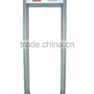 6 zones archway walkthrough metal detector security gate,customs security system