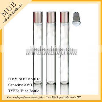 8ml 10ml 15ml Empty Transparent Glass Roll on Perfume Bottle With Aluminum Screw Cap photo-6
