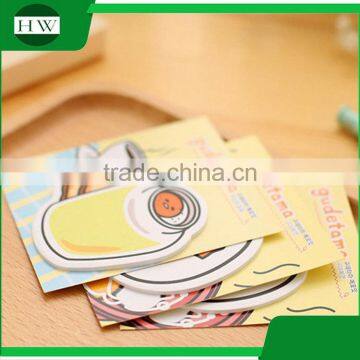 Promotional Wholesale Office Stationery Mini Portable Cartoon Egg Sticky Note photo-4