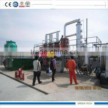 2016 New Style Distillation Type (Vehicle ) Oil Refining Machinery For Waste Oil, Crude Oil ,Pyrolysis Oil To Diesel photo-2