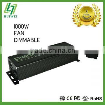 Hydroponic HPS Digital 1000W Dimmable With Cooling Fan Original Manufacturer photo-5