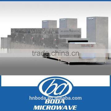 Sic slurry drying microwave dehydrator dryer machine