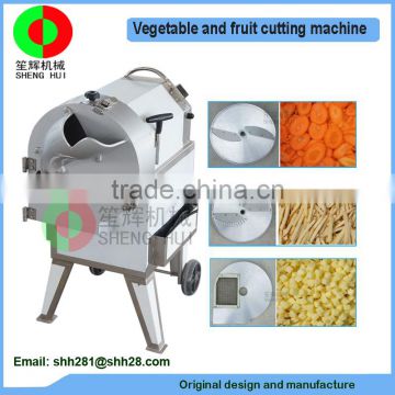 Factory best seller fruit and leafy vegetable cutter automatic leaf root vegetable slicer shredder cuber