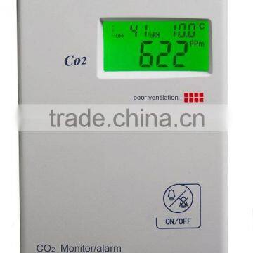 Factory Price CO2/Temp/RH 3-in-1 monitor