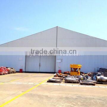 Chinese best manufacturer of large abs wall tent for storage warehouse