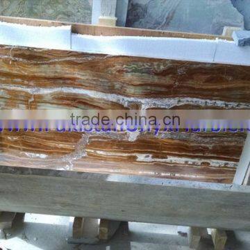 Cut to Size MULTI BROWN ONYX TABLE TOPS COLLECTION photo-6