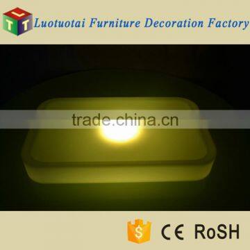 Wireless Control RGB Color Changed Battery Operated Wine Tray Stand/plastic Tray for Wine and Food photo-6