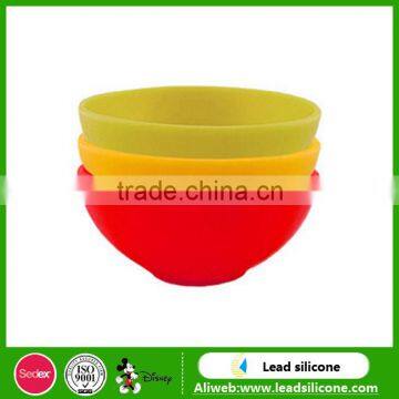 Food Grade Durable Microwave Safe Silicone Rice Bowls photo-4
