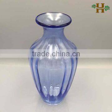 New Design Handmade Flower Vase Coloured Glass