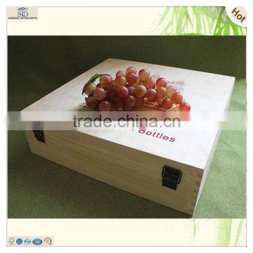 Wholesale Pine Wood Wine Cocktail Beer Garnish Box photo-6