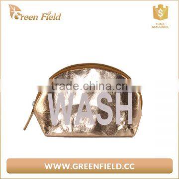 2017 New Design Craft Paper Cosmetic Bag,shell Washable Kraft Paper Cosmetic Bag photo-2