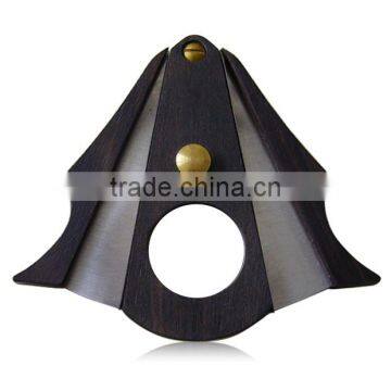 Black Walnut Wood Cigar Cutter photo-4