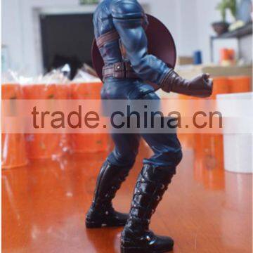 High Quality Hot Sale Resin Anime Character Captain America Statue for Collection photo-4