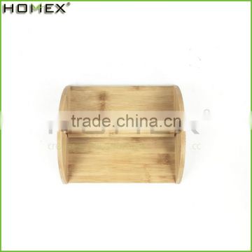 Bamboo decorative tissue holder/ tissue box Homex-BSCI